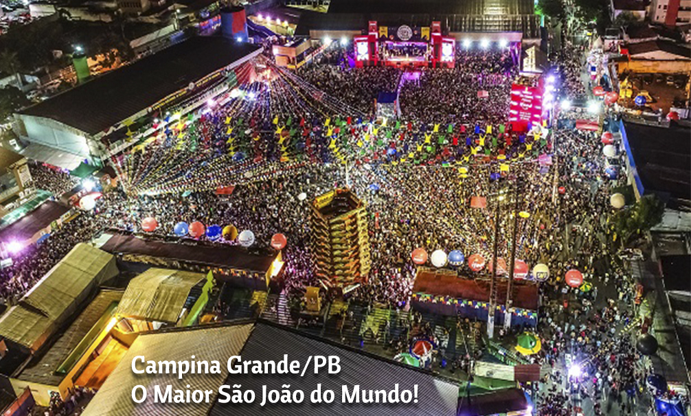 SÃO JOÃO: Caruaru/PE + Campina Grande/PB + Polo de Compras