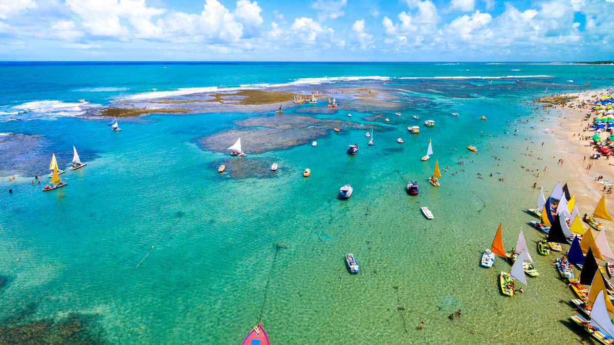 CARNAVAL: Maceió/AL + Maragogi + Dunas de Marapé + Porto de Galinhas